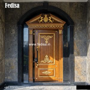 Double Door Classic Style T Door Design No-5908
