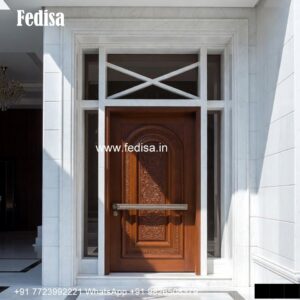 Engraved Wooden Door Main Gate Jali Door Design No-5910