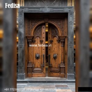 Mahogany Classic Doors Main Door Design With Price No-5924