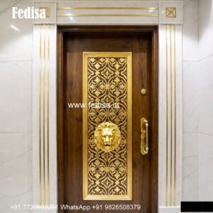 Elegant Door Design Safety Door Latest Design No-5957