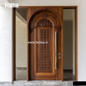 Solid Wood Classic Door Upvc Main Door Design No-5963