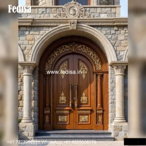 Double Door Classic Style Wide Door Design No-5990