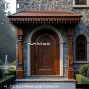 Classic Door Design Wooden Door Beading Designs No-5994
