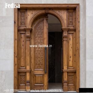 Colonial Style Door Ganpati Door Design No-6012