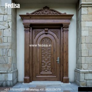 Rustic Classic Door Metal Jali Door Design No-6013