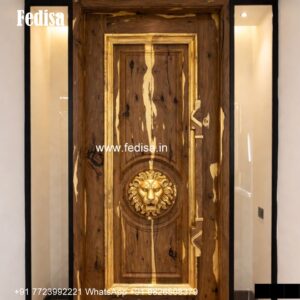 Italian Style Wooden Doors Home Pooja Room Door Design No-6016