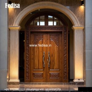 Home Entry Wooden Door Royal Wooden Door Design No-6019