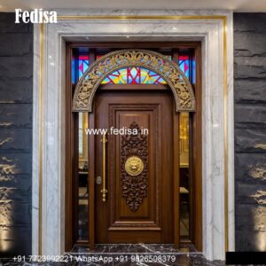 Vintage Wooden Door Designs For Houses Rajwadi Door Design No-6026