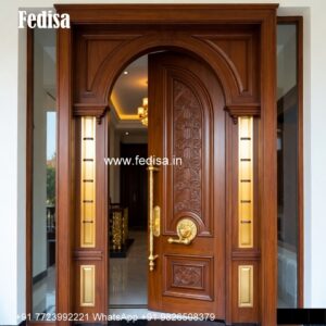 Elegant Double Door Classic Entry Design Ss Jali For Safety Door No-6027