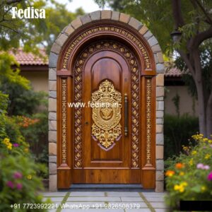 Main Door Classic Design Khidki Design Wooden No-6058