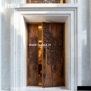 Palace Style Doors Temple Door Design In Glass No-6063