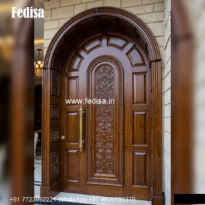 Panel Door Design Wooden Front Door Design For Home No-6071