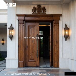 Arch Top Wooden Door 2026 Door Design No-6073