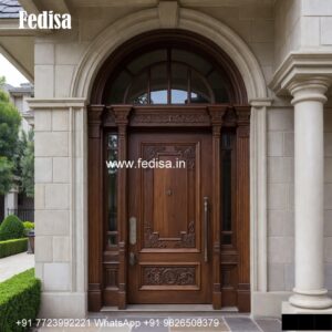 Teak Wood Door Design Office Wooden Door Design No-6087