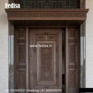 Colonial Style Door New Main Double Door Design 2026 With Price No-6094