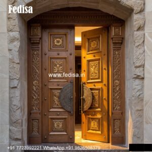 Carved Door Patterns Big Front Door Design No-6110