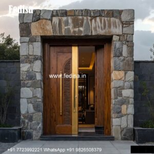 Carved Wooden Doors Ghar Ka Darvaja Design No-6130