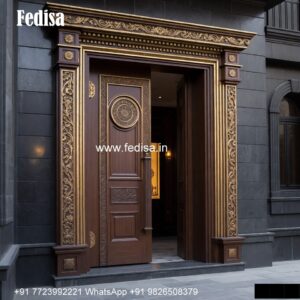 French Classic Doors Wooden Door Design No-6138