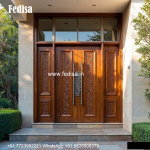Arch Top Wooden Door Bedroom Door Design No-6155