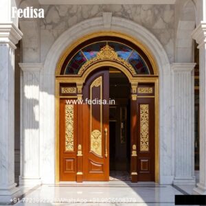 Engraved Wooden Door Darwaja Design No-6197