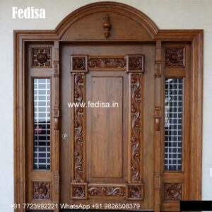 Vintage Wooden Door Grill Gate For Main Door No-6201