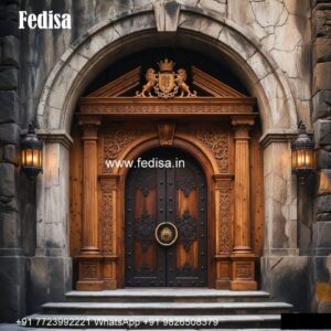 Carved Wooden Doors New Jali Door Design 2026 No-6212