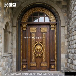 Classic Wooden Main Door Design For Home Darwaje Ke Design No-6228