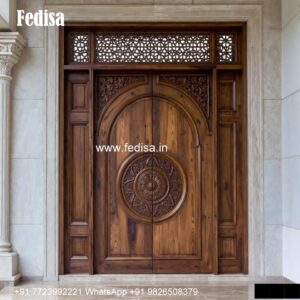 Handcrafted Wooden Door Jali Wale Darwaje No-6295