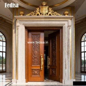 Traditional Carved Wooden Front Door Ideas Main Door Design 2024 No-6311