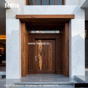 Handcrafted Wooden Door Darwaza Ka Design No-6336