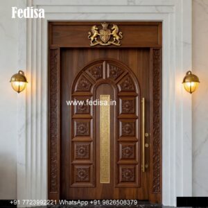 Rustic Classic Door Wood Carving Designs For Main Door No-6341