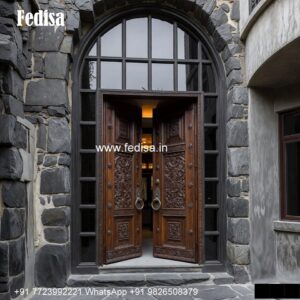 Classic Wooden Main Door Design For Home Door Jamb Design No-6351