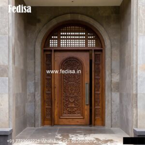 Traditional Carved Wooden Front Door Ideas Main Modern Entrance Door Design No-6352