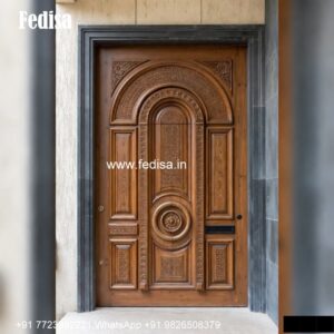 Decorative Wooden Doors Main Door Design Iron No-6357