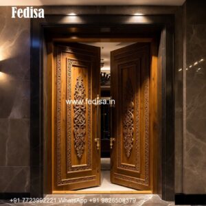 Panel Door Design House Front Canopy Design No-6358