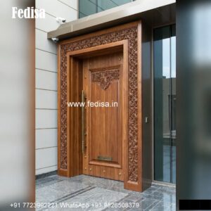 French Classic Doors Teak Wood Main Door Designs For Houses No-6384
