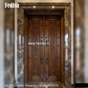 Carved Door Patterns New Double Door Design 2026 No-6397