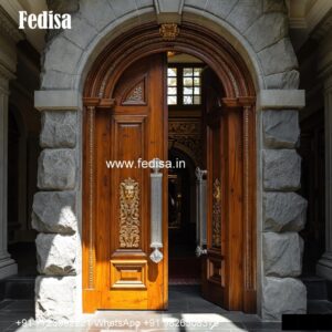 Double Door Classic Style Safety Door Designs For Flats No-6400