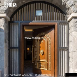 Mahogany Classic Doors Two Door Design No-6416