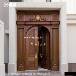 Rustic Classic Door Partition Door Design No-6423
