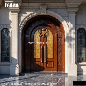Classic Wooden Main Door Design For Home Safety Door Design Iron No-6433