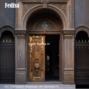 Wooden Carved Door Design Front Main Door Design No-6451