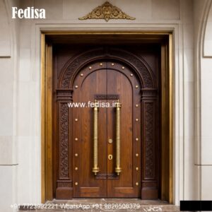 Luxury Classic Doors Mandir Glass Door Design For Home No-6454