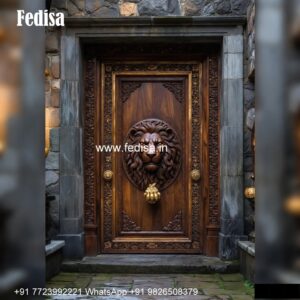 Carved Wooden Doors Latest Door Design 2026 No-6458