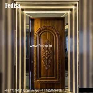Rustic Classic Door Modern Iron Door Design No-6464