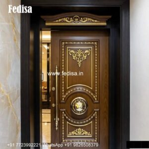 Villa Entrance Door Mosquito Door Design No-6471
