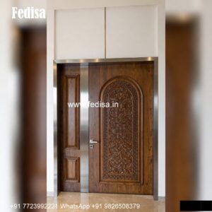 Luxury Classic Entrance Door Designs India Jali Door Design Latest No-6476