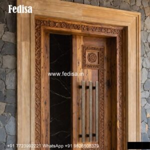 Elegant Double Door Classic Entry Design Aluminum Sliding Door Design No-6478