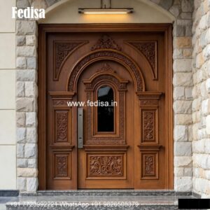 Front Entrance Classic Door Flush Door Design With Price No-6510