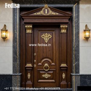 Panel Door Design New Wood Door Design 2024 No-6522